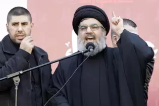 Trat nur selten auf: Hisbollah-Führer Nasrallah.