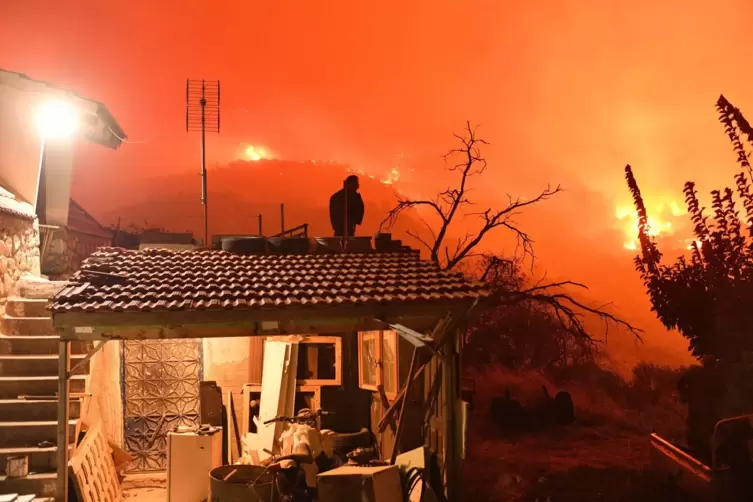 Waldbrand in Griechenland