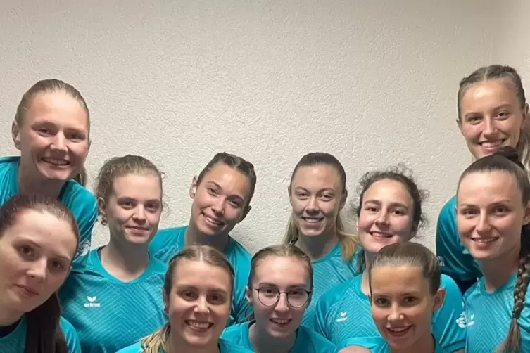 Die Verbandsliga-Handballerinnen des TV Thaleischweiler. 