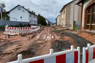 Das derzeit größte Straßenbauprojekt des Landes in der Südwestpfalz ist der Ausbau der Ortsdurchfahrt in Höheischweiler.