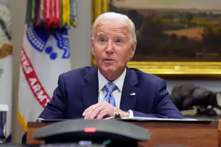 Nach dem Hurrikan «Helene» - Biden