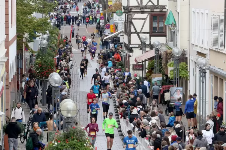 Endspurt: 2944 Läufer sind am Start.