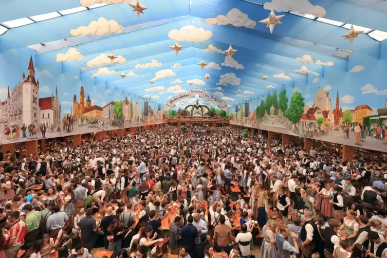 Beim Oktoberfest ist immer jede Menge Gaudi angesagt. 