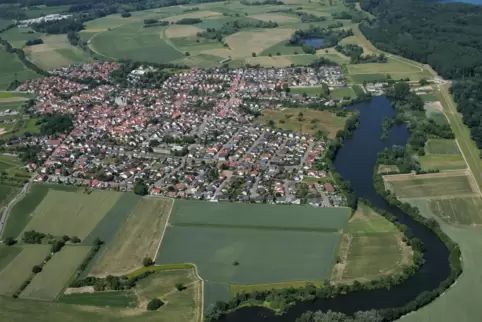 Blick auf Leimersheim