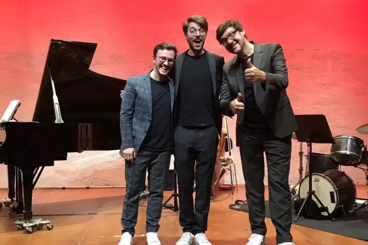 Frank Dupree, Jakob Krupp und Obi Jenne bestritten als Trio das erste Konzert am Freitag. 