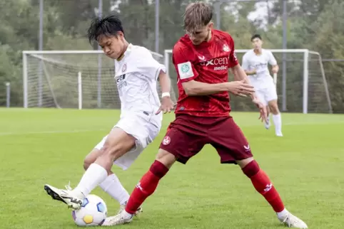 Moritz Müller (rechts) belohnte sich mit dem 3:0 für seine gute Leistung.