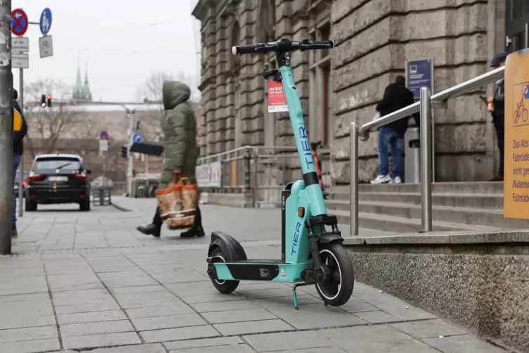 „Hauptsächlich für Spaß-Fahrten benutzt“: E-Scooter.