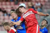 David Heindl (Zweiter von rechts) spielt in der österreichischen U21-Nationalmannschaft.