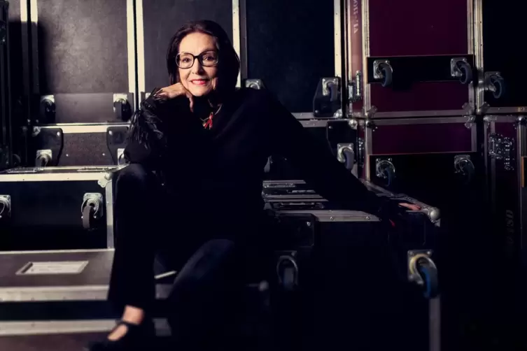 „Ich habe nie aufgehört zu arbeiten“, sagt Nana Mouskouri. 