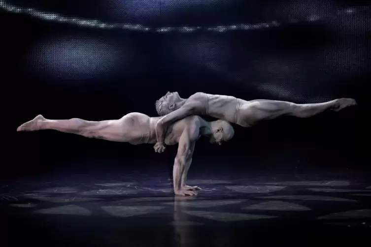 Anna Kachalova und Richard Jecsmen sind „La Vision Acrobatics“