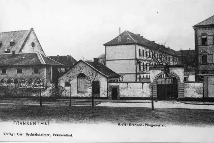 Die Heil- und Pflegeanstalt Frankenthal.