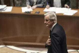 Misstrauensvotum überstanden: Michel Barnier.