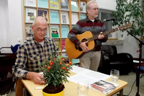 Das Duo Fillibeck (links) und Nauerz im JAhr 2014. 