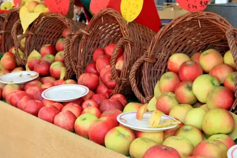 Wie immer gibt’s auch einen Bauern- und Handwerkermarkt.