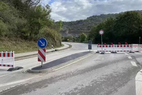 Jetzt wieder frei: Drei Wochen und zwei Tage lang war die B420 zwischen Altenglan und Rammelsbach gesperrt. Bis Donnerstag gegen