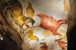 Faszinierend: die Fauna der Jungsteinzeit, abgebildet in der Höhle von Lascaux