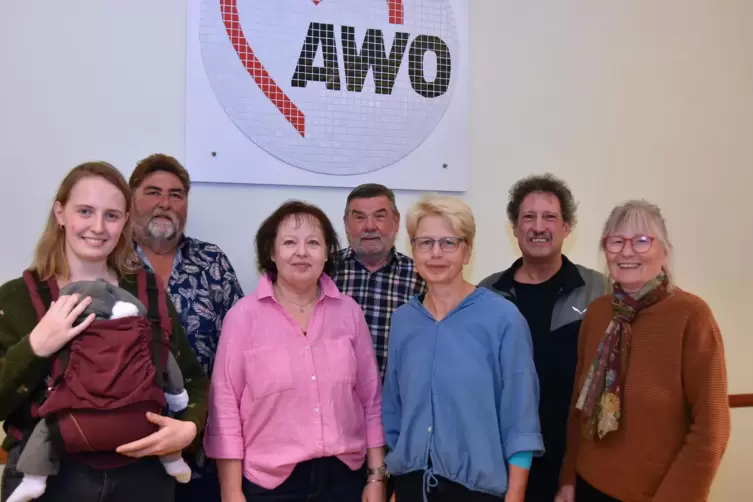 Teile des neuen Vorstands der Awo Dannstadt-Schauernheim (von links): Paula Hüls, Gerald Nieder, Ulrike Lösch-Schölles, Werner S