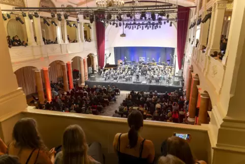 Die gute Stube der Stadt Kaiserslautern: die Fruchthalle. 