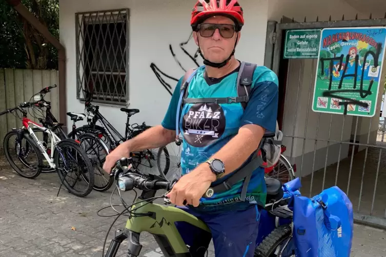 Helmut Otterbein wurde das E-Bike gestohlen.