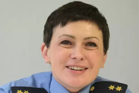 Die Pirmasenser Polizeichefin Jacqueline Schröder.