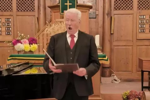 Klaus Mertens beeindruckte in der Klosterkirche mit stimmlicher Varianz.