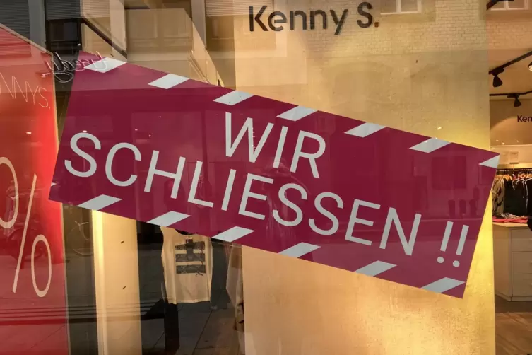 Auch Kenny S. schließt. Dort ist der 16. Oktober der letzte Verkaufstag. 