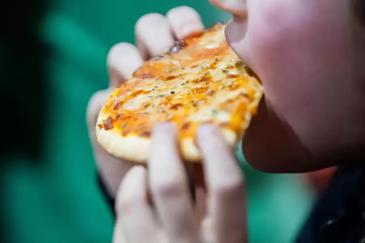 Wohin mit dem Karton, wenn die Pizza gegessen ist? In Frankenthal wurde eine Abfallablage getestet. 