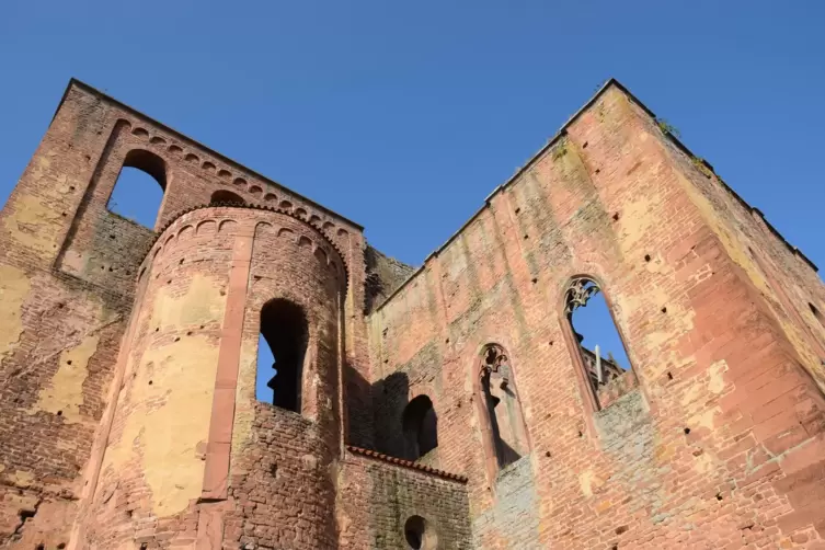 Kloster Ruine Limburg bei Bad Dürkheim.