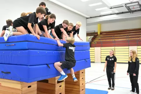 Teambuilding mal ohne Ball: Feriencamp beim TSV Speyer.