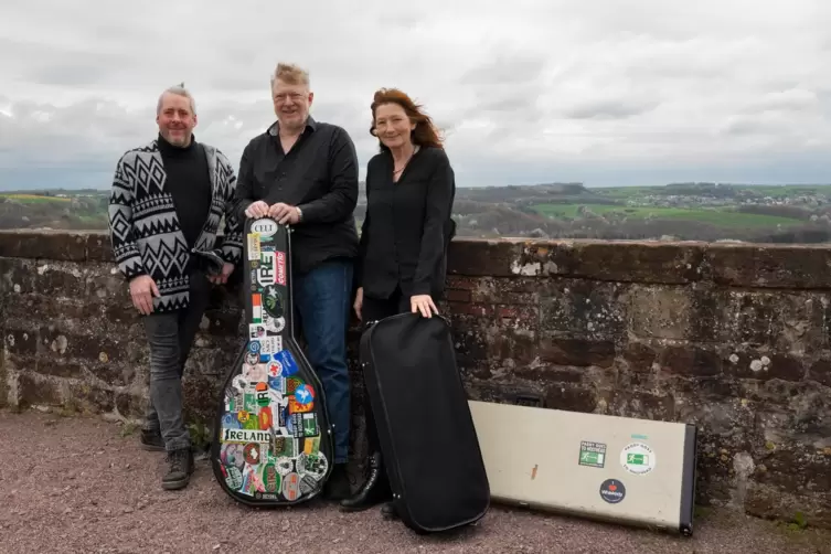 Die Band (von links): Bender, Paddy Schmidt und Almut Ritter.