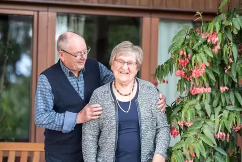 „70 Jahre verheiratet, das fühlt sich gar nicht so lange an“, sagt die 90-jährige Lidia Manger, die mit ihrem Mann Theodor Gnade