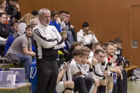 HR-Coach Johannes Finck sah trotz der Niederlage eine „gute Reaktion“ seiner Mannschaft.