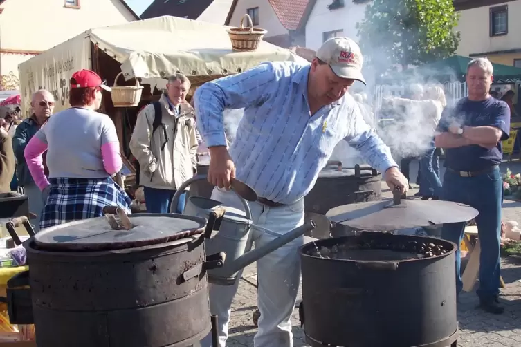 Zum 25. Mal wird am Sonntag der Hääschdner Keschedmarkt gefeiert. 