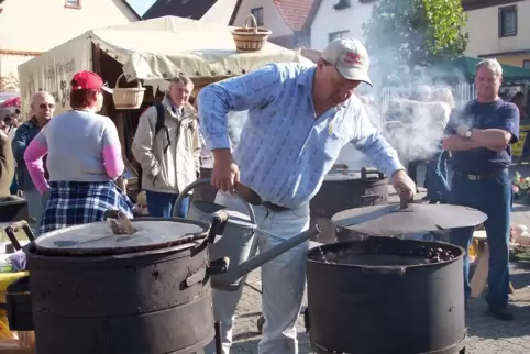 Zum 25. Mal wird am Sonntag der Hääschdner Keschedmarkt gefeiert. 