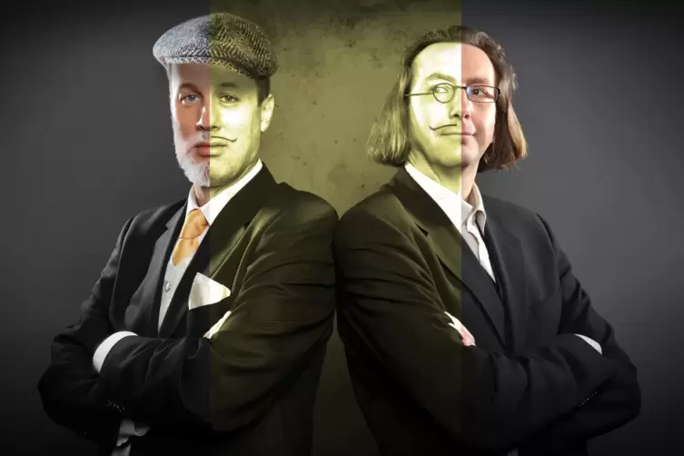 Ein Duo als komplette Band: Die Herrenkapelle spielt den Schlussakkord.