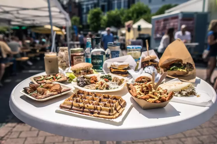 Beim Landauer Street-Food-Festival soll es für jeden Geschmack etwas geben. 