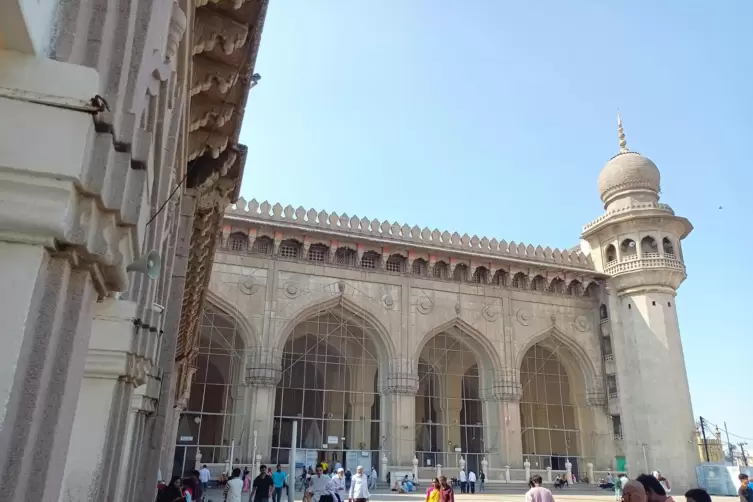 Seine Spurensuche führte Janosch Delcker auch in die indische Metropole Hyderabad, die als „Überwachungs-Hauptstadt Indiens“gilt