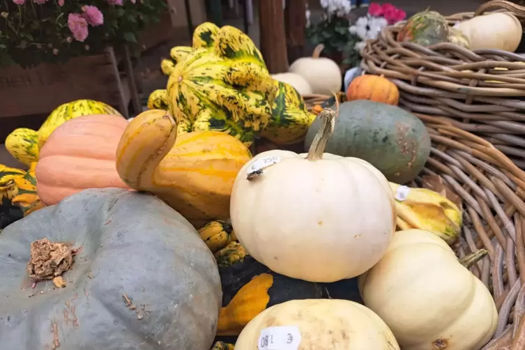 Zum deutsch-französischen Bauernmarkt in Maikammer kommen rund 70 Anbieter. 