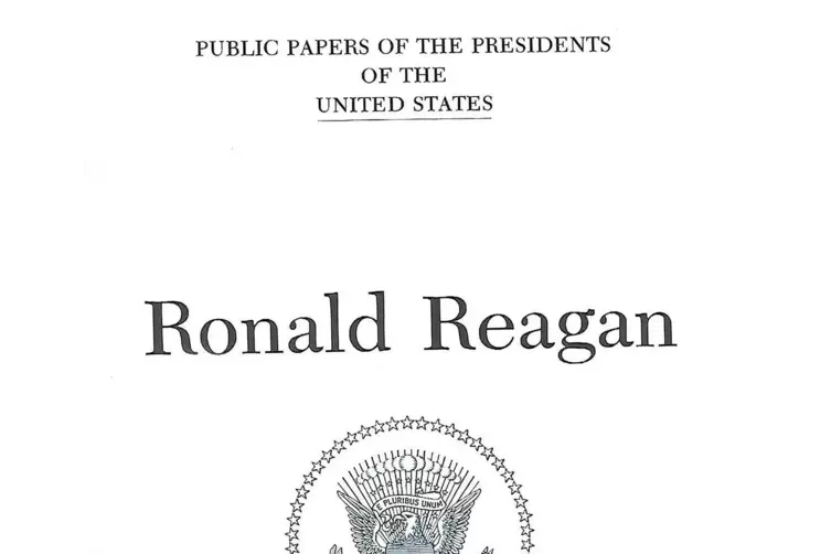 US- Präsident Ronald Reagan würdigte einst Thomas Nast. 