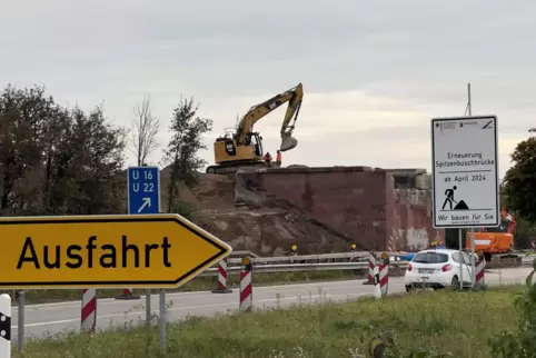 Die Bauarbeiten an der Spitzenbuschbrücke gehen ab Ende Oktober in die Verlängerung.