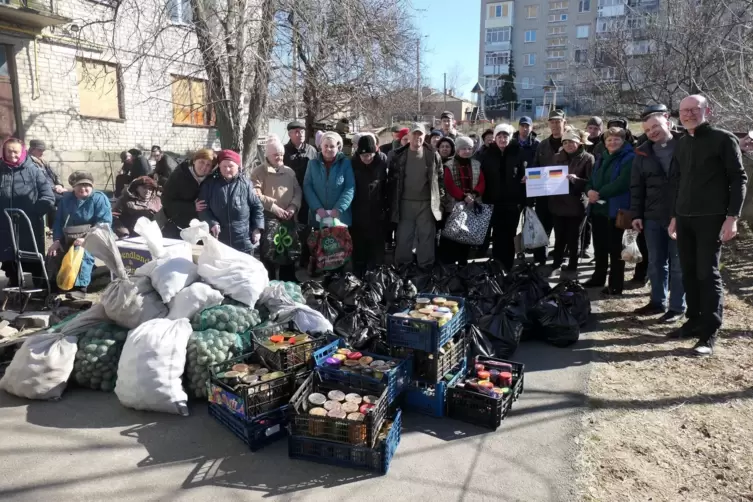 Regelmäßig erreichen vom Kloster Neustadt gesammelte Spenden die Ukraine. 