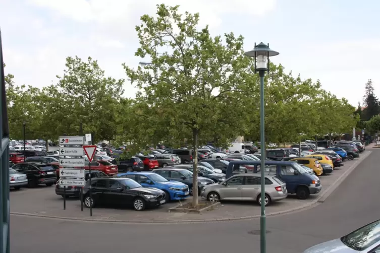 Der Wurstmarktplatz.