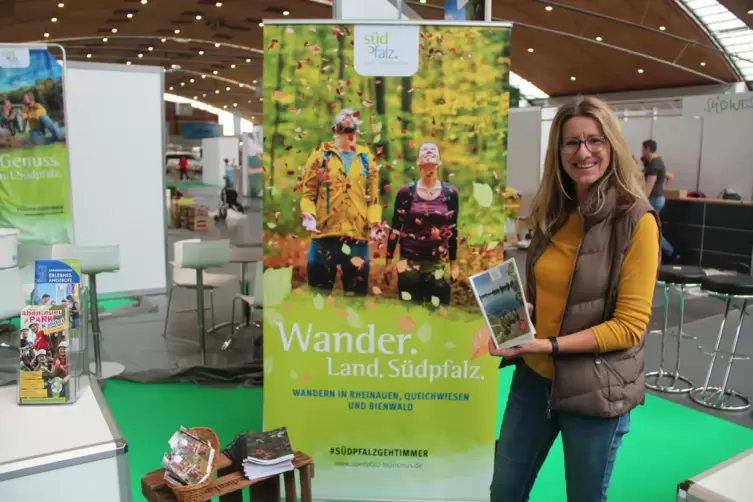 Auf der Verbrauchermesse werden immer die neueste Rad- und Wanderführer und vieles mehr vorgestellt. 