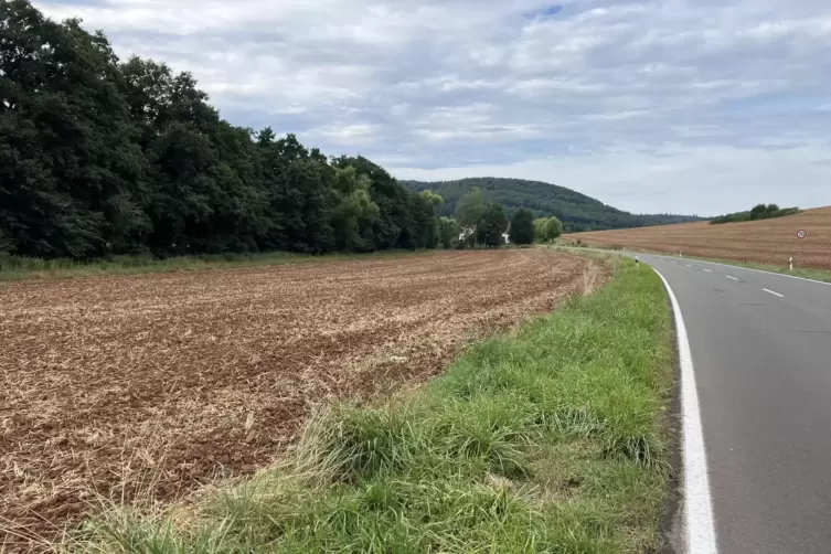 Rote Erde vorm Kisselhof: Der landwirtschaftliche Betrieb Carduck bewirtschaftet die meisten Felder zwischen Steinborn und Kleeh