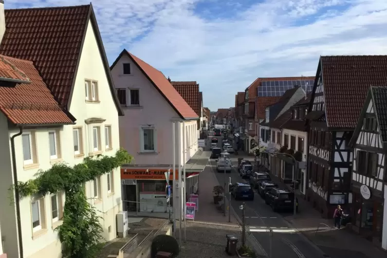 Auch in Kandels Hauptstraße gibt es Leerstand. 