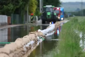 Hochwasser tritt immer häufiger auf. 