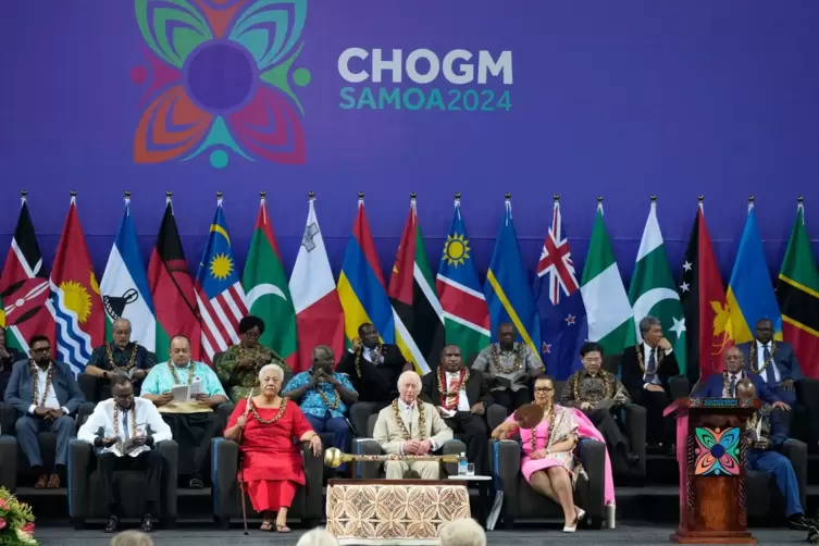 Treffen der Commonwealth-Regierungschefs in Samoa