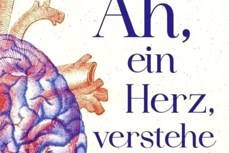 Das Cover der Anthologie „Ah, ein Herz, versteh“.