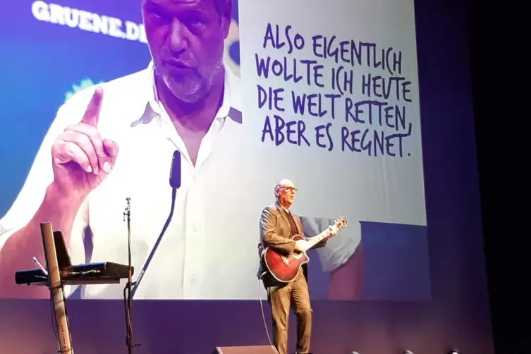 Andreas Müller im Saalbau. 