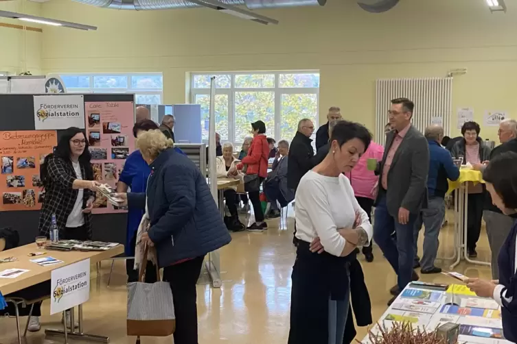 Etwa 30 Aussteller präsentierten sich auf der Messe.